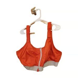 Shefit Ultimate Sports Bra Red Front Zip Adjustable 5Luxe